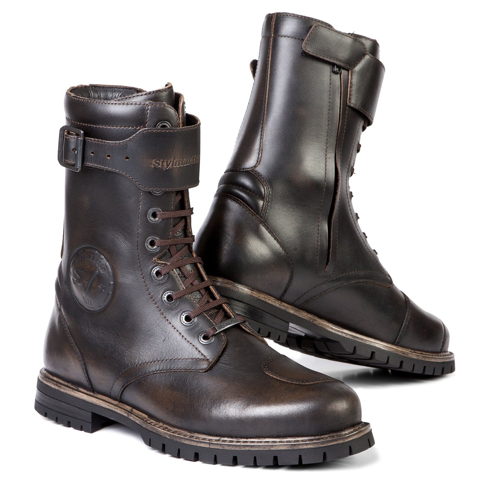 Stylmartin Rocket Brown WP Stylmartin US motorcycle riding boots shoes